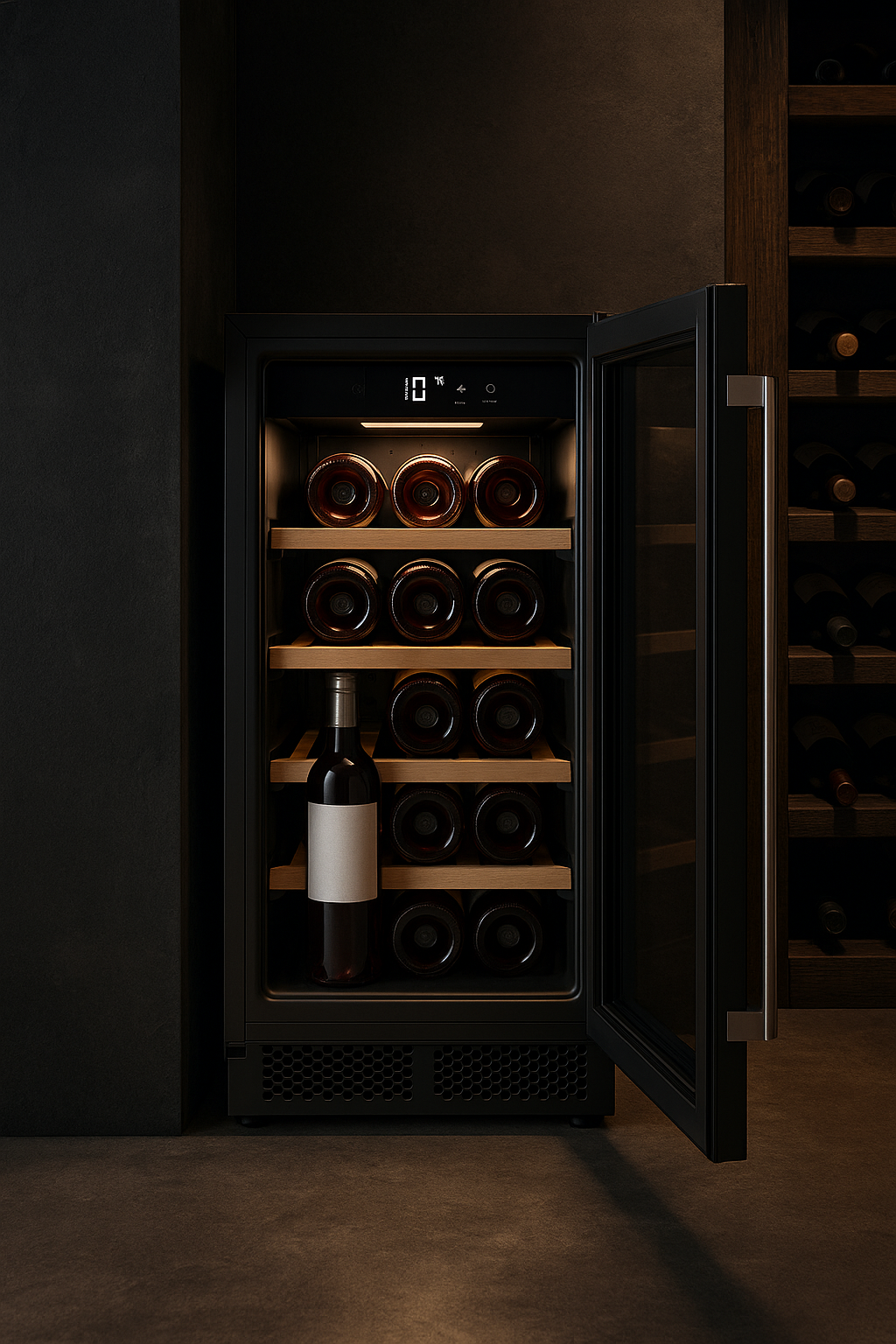 Cave à vin encastrable  – 20 bouteilles